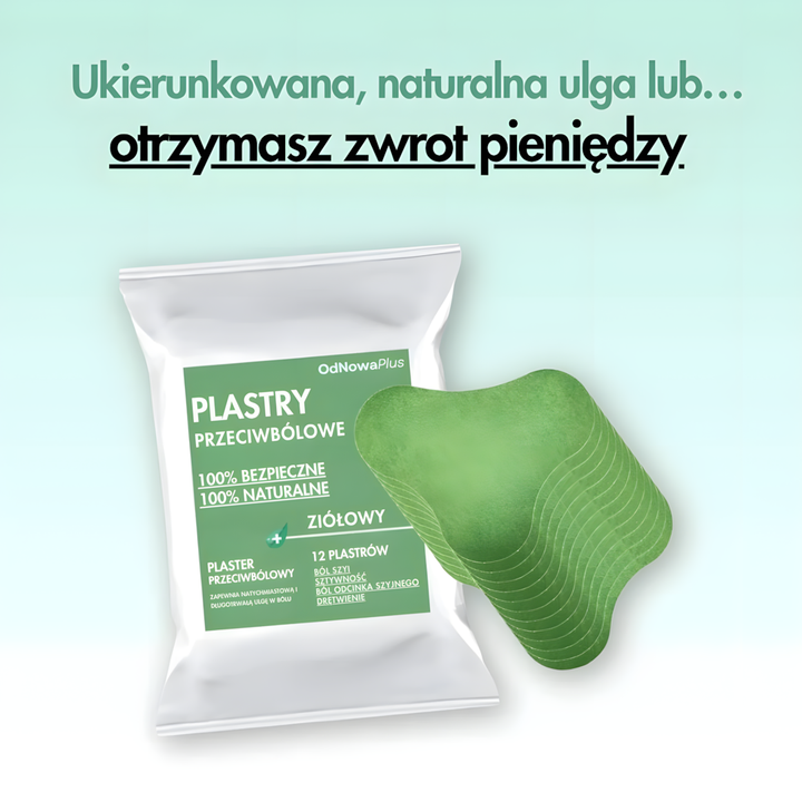 PlastryKomfort - Ziołowe Plastry Na Ból Szyi