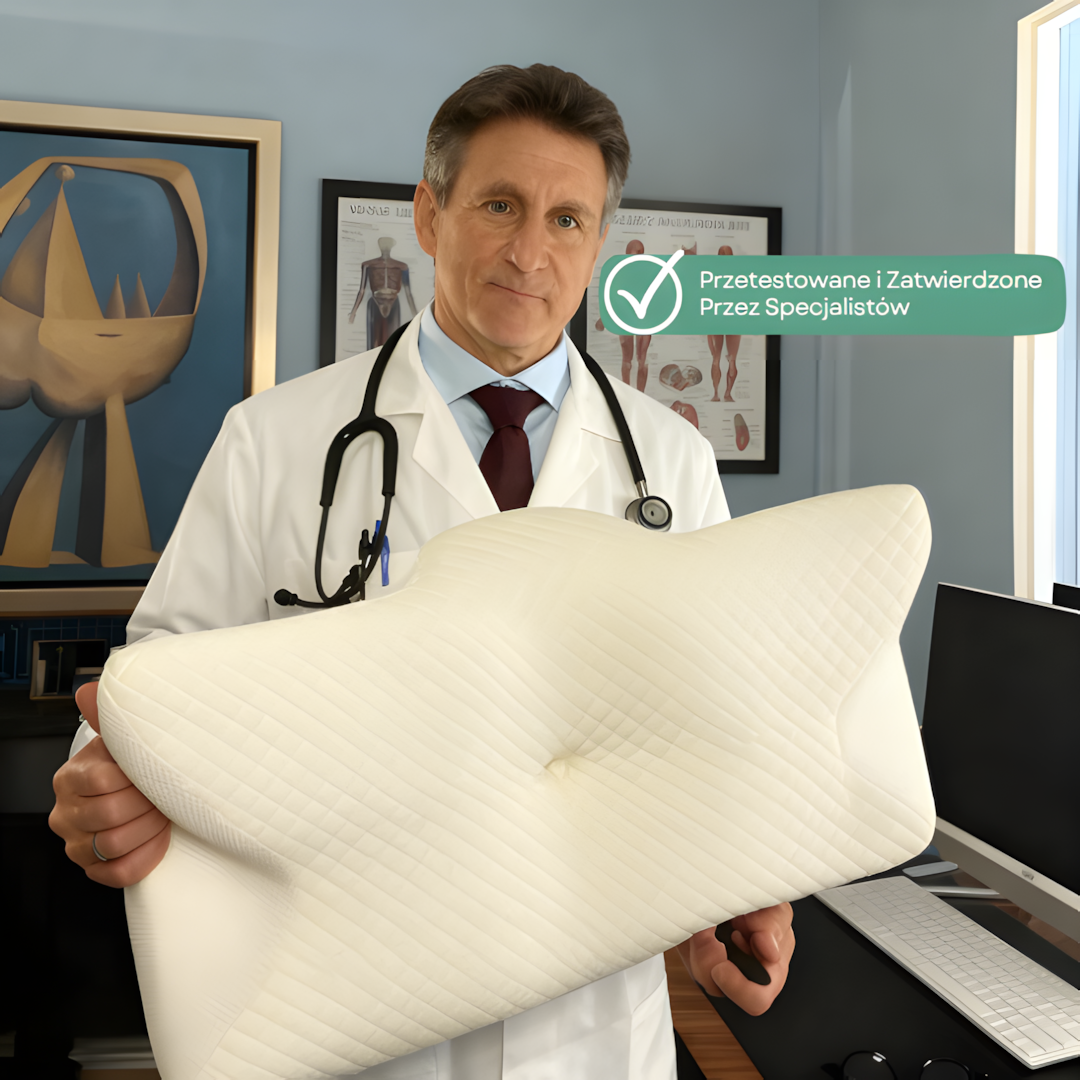 SnuKomfort - Premium Poduszka Do Łagodzenia Bólu