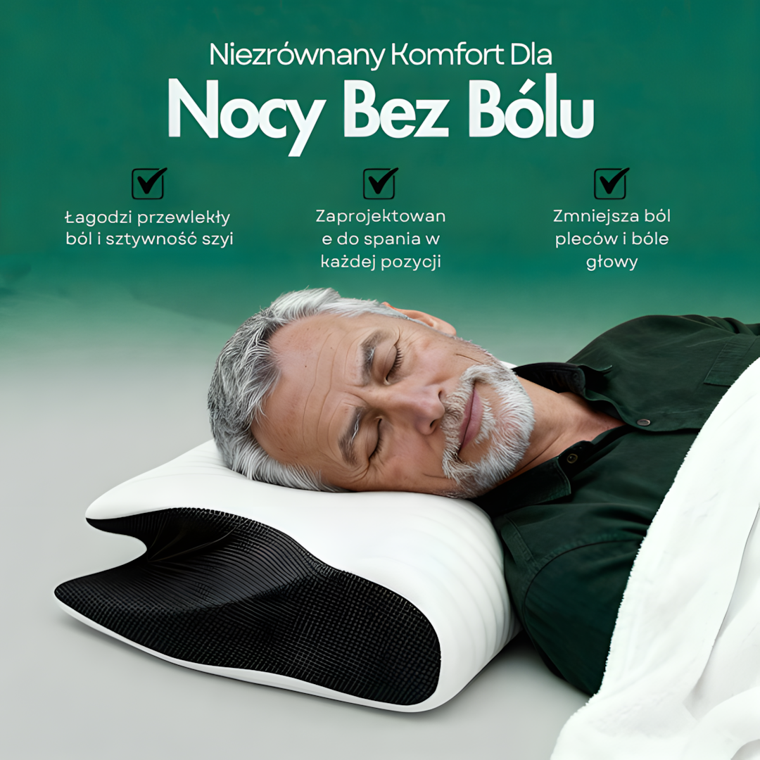 SnuKomfort - Premium Poduszka Do Łagodzenia Bólu