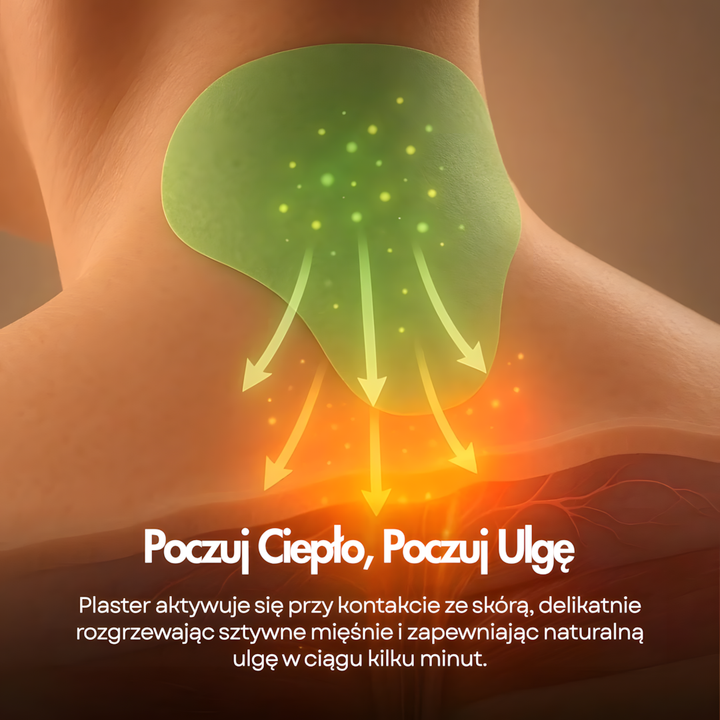 PlastryKomfort - Ziołowe Plastry Na Ból Szyi