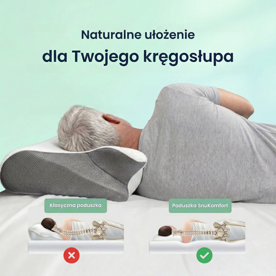 SnuKomfort™ - Premium Poduszka Do Łagodzenia Bólu
